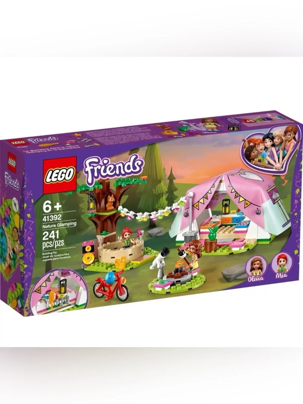 LEGO Friends Nature Glamping Set (41392) Like New-no box